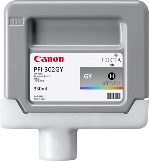 Cartus, gray, CANON PFI-302GY