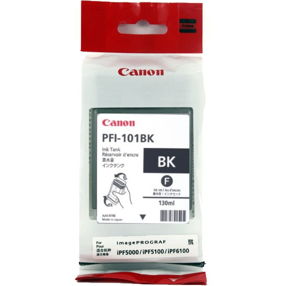 Cartus, black, CANON PFI101BK