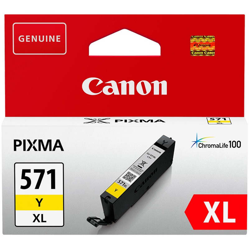 Cartus, yellow, CANON CLI-571XL