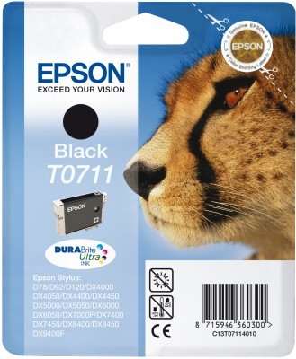 Cartus, negru, EPSON T071140