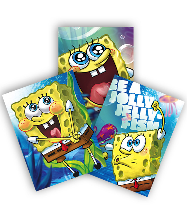 Coperta A5, color, SPONGE BOB