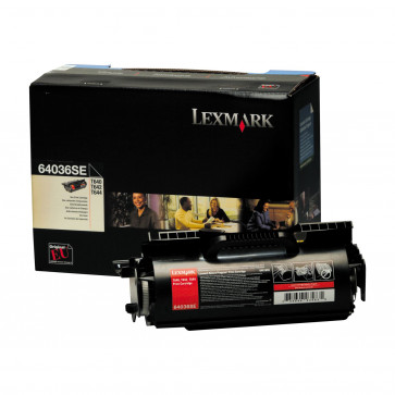 Toner, black, LEXMARK 64036SE