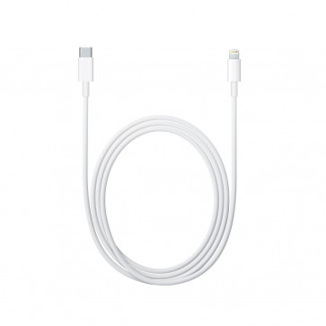 Cablu de date APPLE USB-C to Lightning Cable, 2m, white