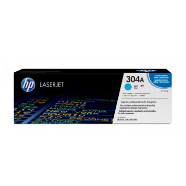 Toner, cyan, Nr. 304A, HP CC531A