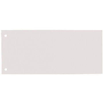 Separatoare din carton, 240 x 105mm, alb, 100 buc/set, ELBA