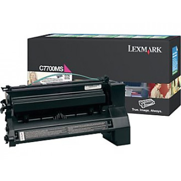 Toner, magenta, LEXMARK C7700MS