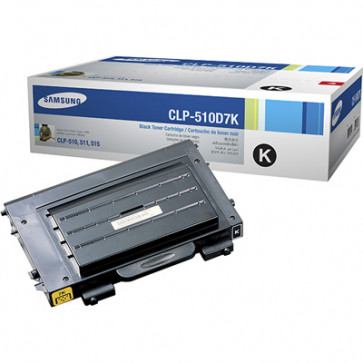 Toner, black, SAMSUNG CLP510D7K