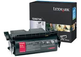 Toner, black, LEXMARK 12A6730