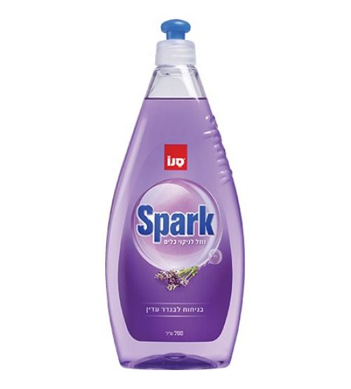 Detergent lichid pentru vase, 700ml, SANO Spark Lavanda