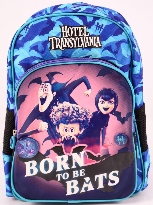 Ghiozdan clasa 0, albastru, HOTEL TRANSYLVANIA