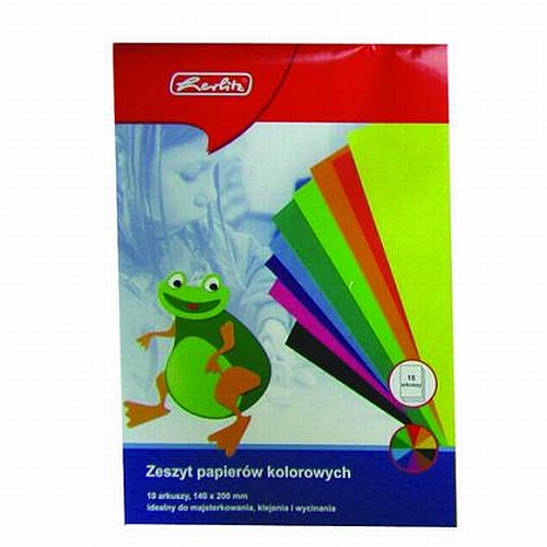 Hartie glasata, A4, 10 file/set, HERLITZ