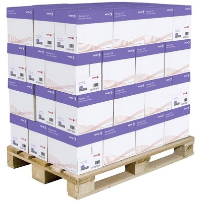 Hartie la palet, A4, 80 g/mp, 200 topuri/palet, XEROX Premier