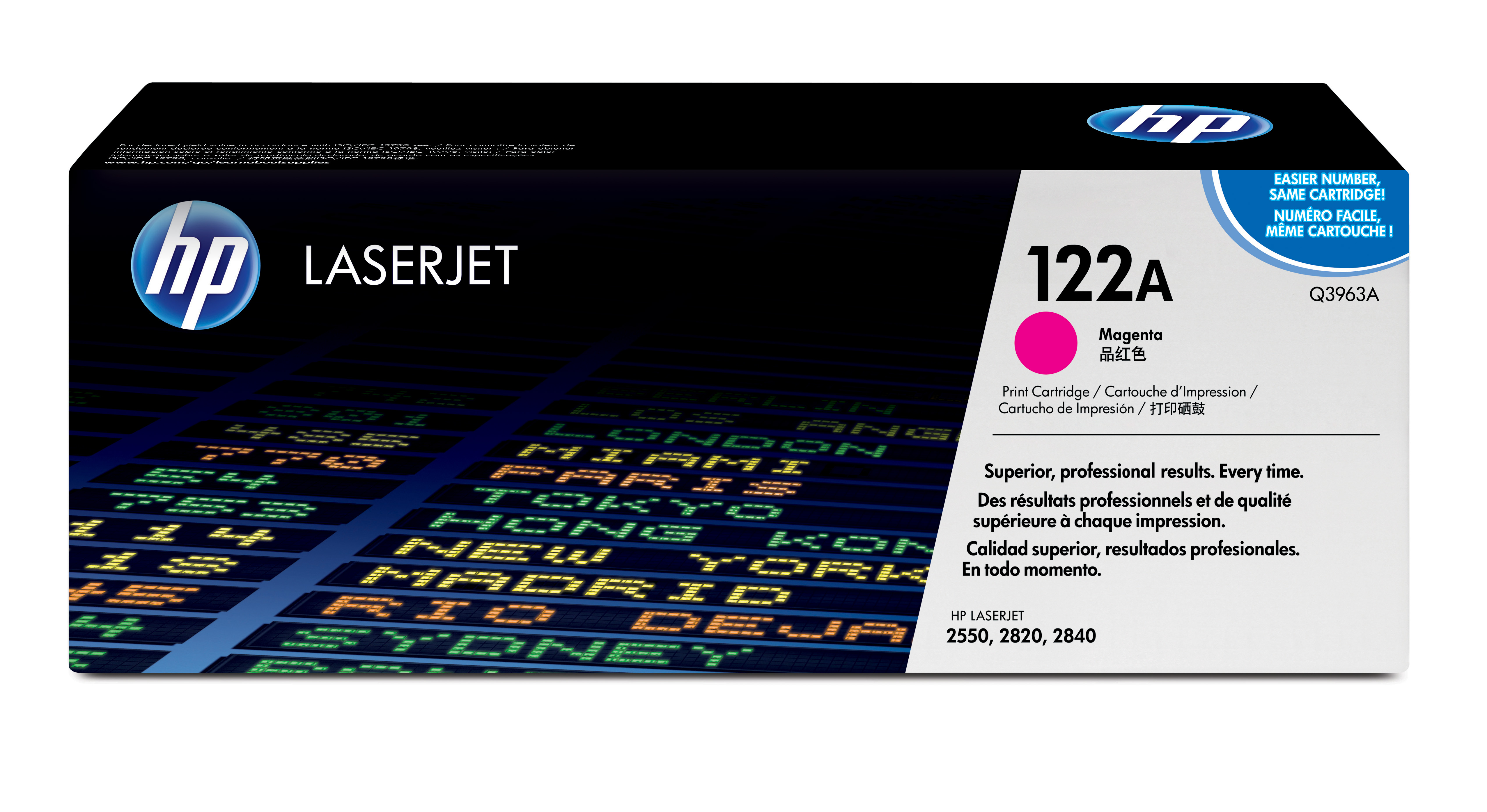 Toner, magenta, Nr. 122A, HP Q3963A