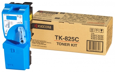 Toner, cyan, 7000 pagini, KYOCERA TK-825C