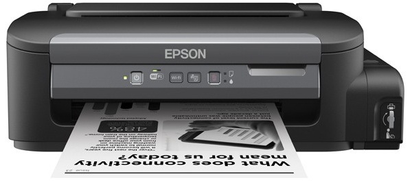 Imprimanta inkjet, A4, USB, Wi-Fi, EPSON WorkForce M105