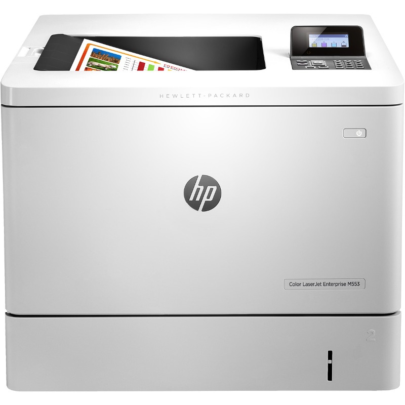 Imprimanta laser color HP LaserJet Enterprise M553n (B5L24A), A4, USB, Retea