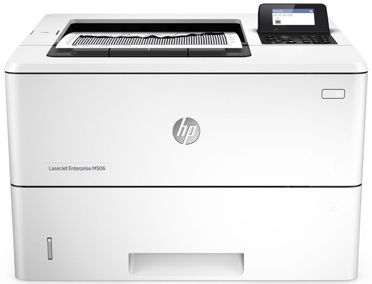 Imprimanta laser monocrom HP LaserJet Enterprise M506dn, A4, USB, Retea, Duplex