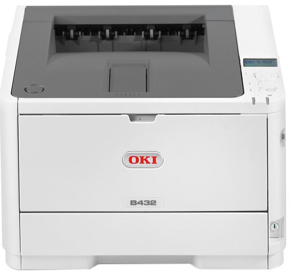 Imprimanta laser monocrom OKI B432dn LED A4, USB, Retea, Wi-Fi, Duplex