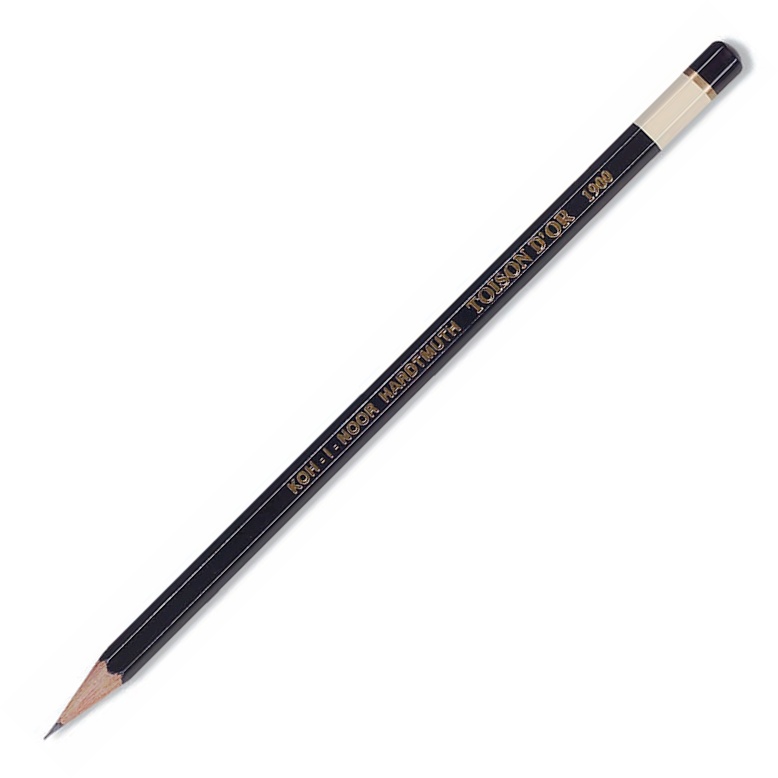 Creion cu mina grafit 2B KOH-I-NOOR Toison D\'or Art