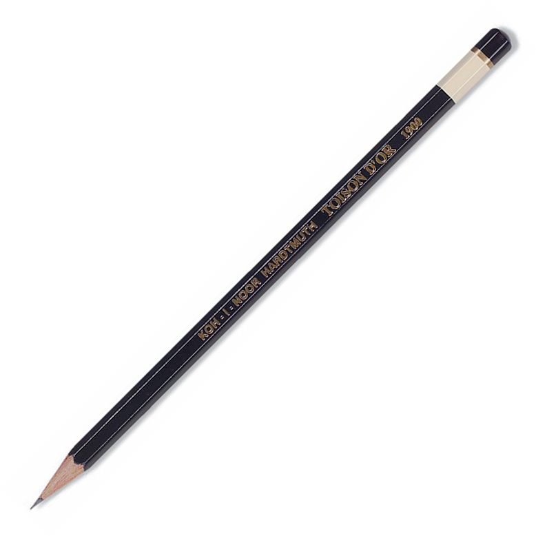 Creion cu mina grafit, 3B, KOH-I-NOOR Toison D\'or Art