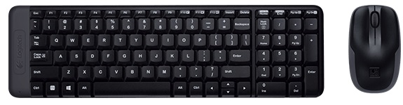 Kit tastatura + mouse LOGITECH MK220, wireless