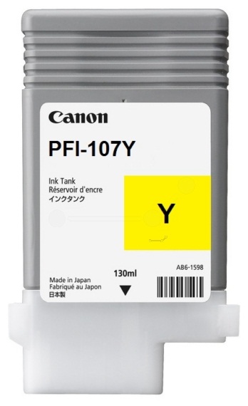 Cartus, yellow, CANON PFI-107Y