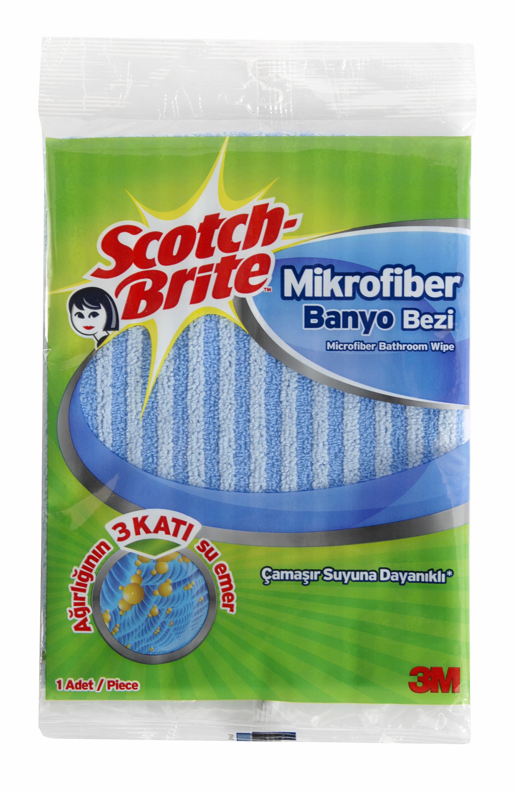 Laveta microfibra, pentru baie, SCOTCH-BRITE
