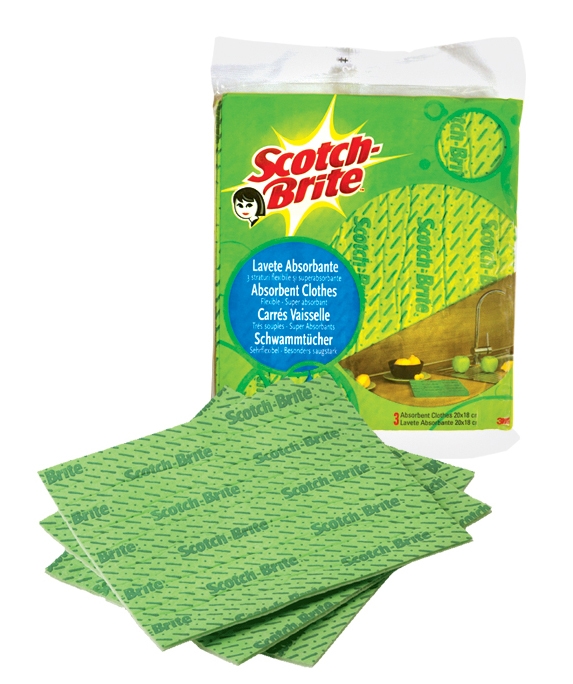 Lavete absorbante Scotch-Brite 3 bucati/ pachet