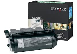 Toner, black, LEXMARK 12A7462