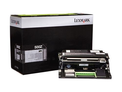 Drum, black, LEXMARK 50F0ZA0