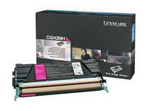 Toner, magenta, LEXMARK C5242MH