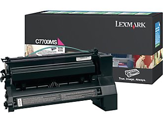 Toner, magenta, LEXMARK C7700MS