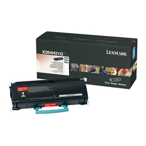 Toner, black, LEXMARK X264H11G