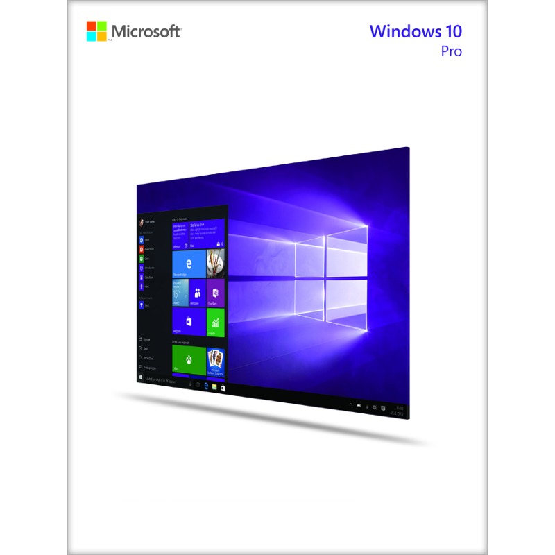 Sistem de operare MICROSOFT WINDOWS 10 Pro, licenta electronica - ESD Retail, 32/64-bit, All Languages