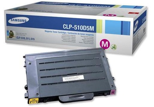 Toner, magenta, SAMSUNG CLP510D5M