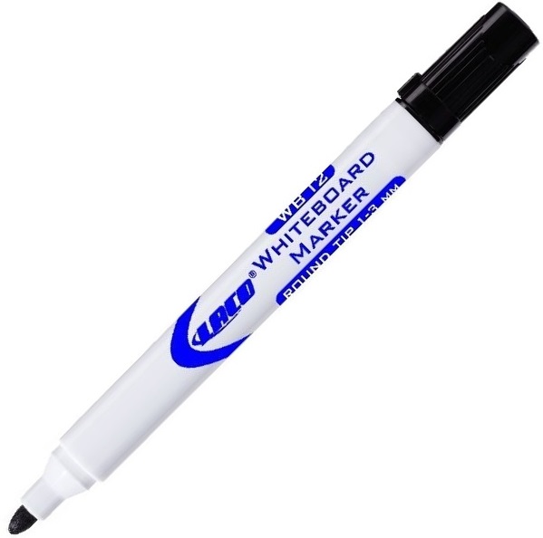 Marker pentru tabla (whiteboard), 1-3mm, negru, LACO WB12