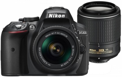 NIKON D5300 Dual Zoom Kit (AF-P 18-55 VR + 55-200 VR II)