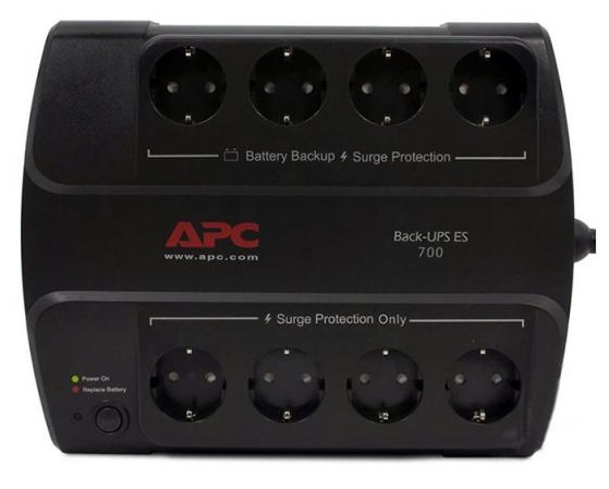 UPS APC Power-Saving Back-UPS ES 8 Outlet 700VA 230V CEE 7/7