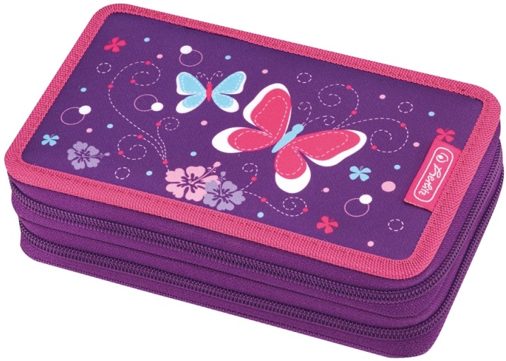 Penar echipat, 23 piese, HERLITZ Purple Butterfly