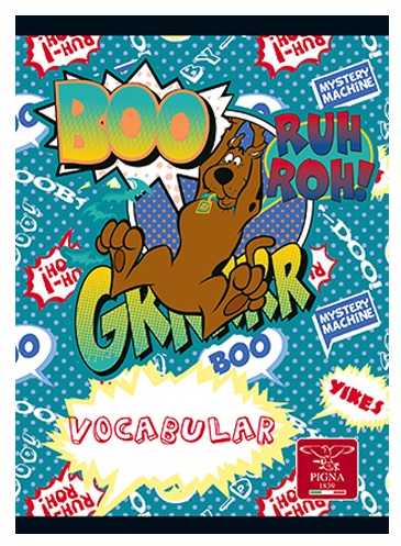 Vocabular 12 x 17cm 24 file SCOOBY DOO