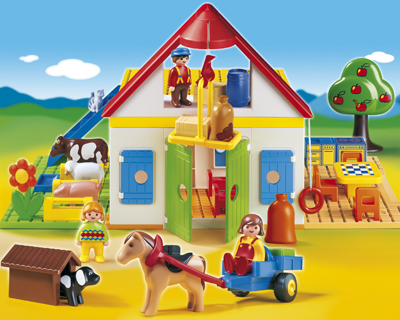 Ferma completa PLAYMOBIL 1.2.3