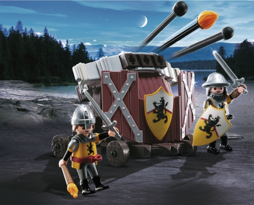 Catapulta tripla PLAYMOBIL Knights