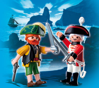 Pirat si soldat PLAYMOBIL Pirates