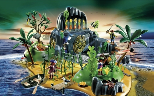 Insula comorii piratilor PLAYMOBIL Pirates