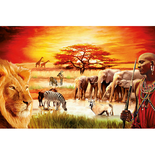 Puzzle Savana, 3000 piese, RAVENSBURGER Puzzle Adulti