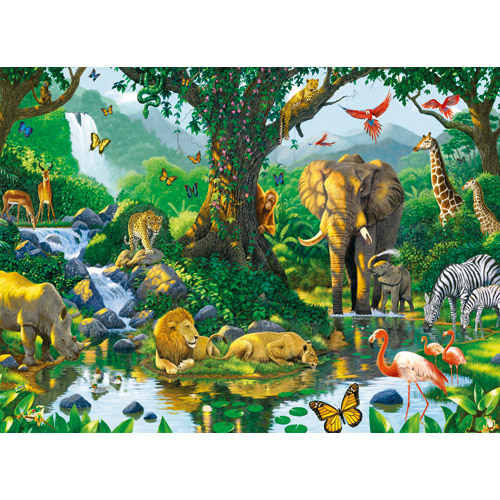 Puzzle Jungla, 500 piese, RAVENSBURGER Puzzle Adulti