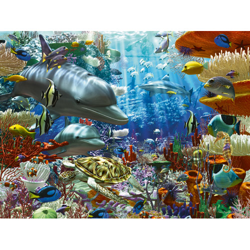 Puzzle minunile oceanului, 3000 piese, RAVENSBURGER Puzzle Adulti