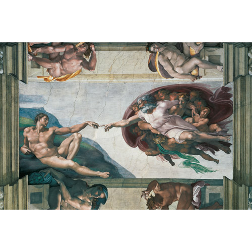 Puzzle Michelangelo - crearea lui Adam, 5000 piese, RAVENSBURGER Puzzle Adulti