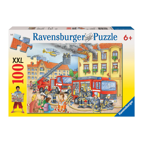 Puzzle Departamentul pompierilor 100 piese RAVENSBURGER Puzzle Copii