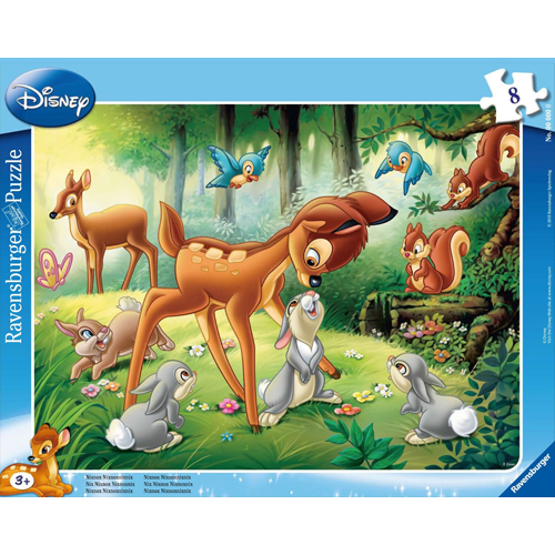 Puzzle Bambi 8 piese RAVENSBURGER Puzzle Copii